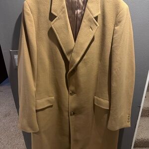 Vintage Luxury Capper & Capper Cashmere & Mink Blend Coat – Camel Tan Size 46